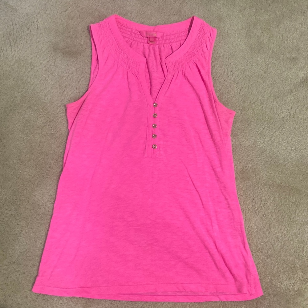 pink, Lily Pulitzer tank top